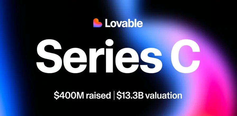 Lovable Secures $400 Million Series C Funding, Achieving $13.3 Billion Valuation Amidst No-Code Revolution