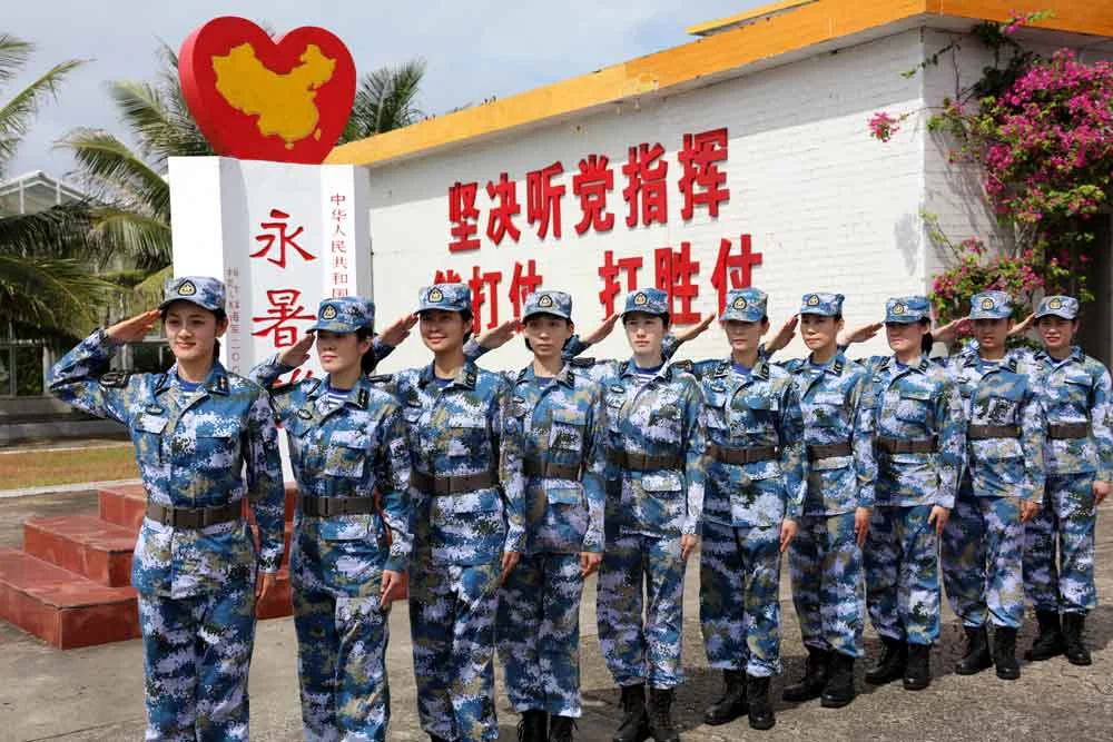People’s Liberation Army Deploys First Female Garrison to Nansha Islands, Marking a Historic Milestone in South China Sea Presence