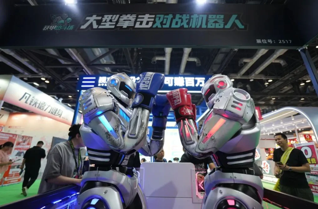 What if the first embodied AI you meet is a fighting robot?